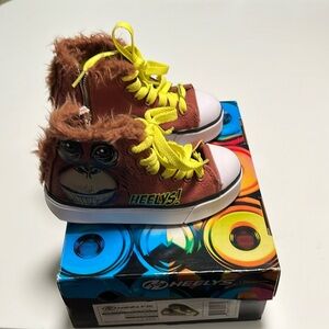 Heelys (Zoo Crew x2) - Orangutan - New - Youth 12C - New